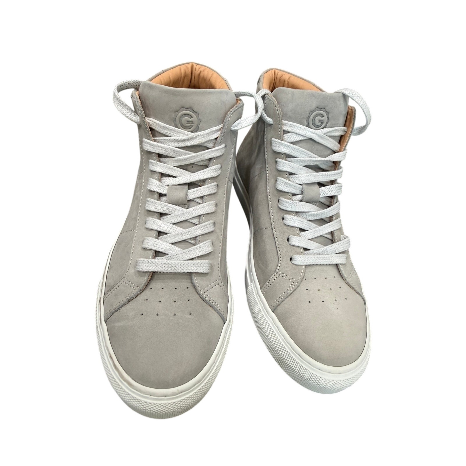 Greats The Royale High Top Ash Nubuck W Supple Grey Suede Upper Sneaker 8.5 Nwob — image 2 of 5